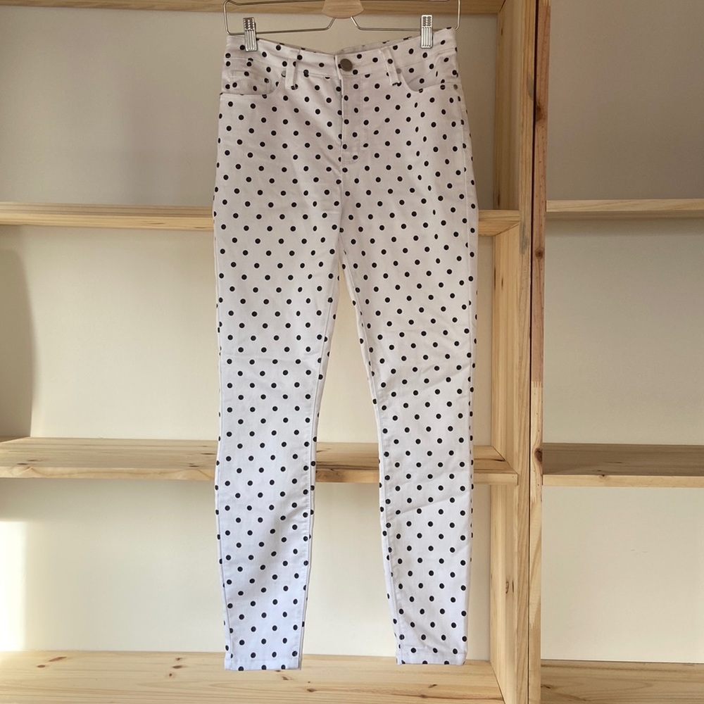 Deign Lab Polka-Dot Skinny Jeans